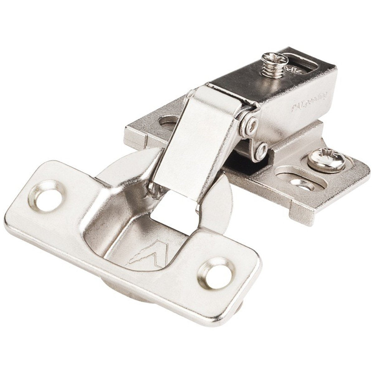 Hardware Resources 1/2" Overlay 125 Degree Cam Adjustable Face Frame Hinge without Dowels-DirectCabinets.com