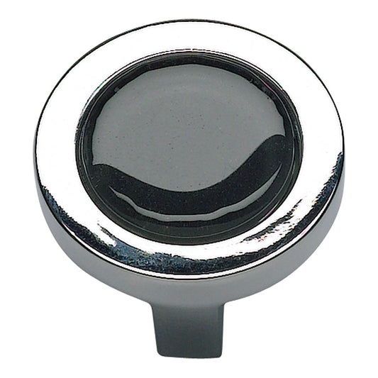 Spa Black Round Knob-DirectCabinets.com