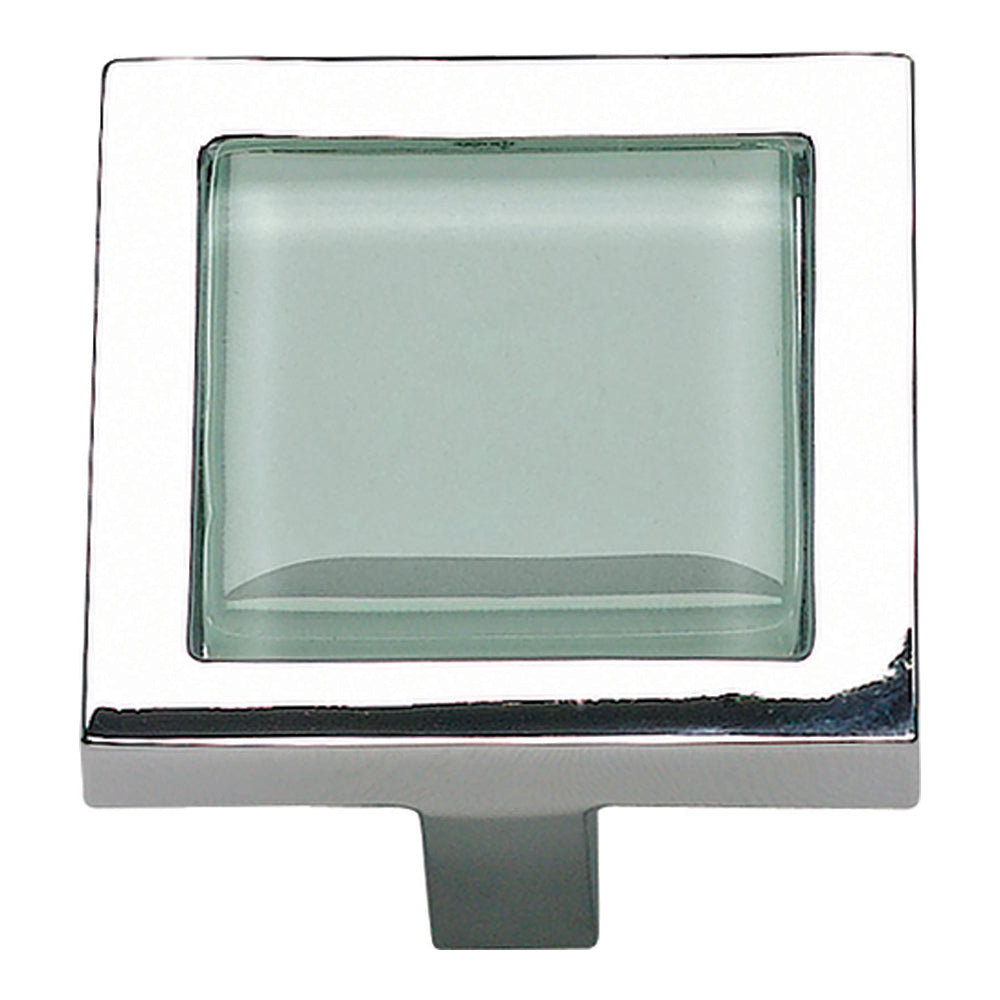 Spa Green Square Knob-DirectCabinets.com