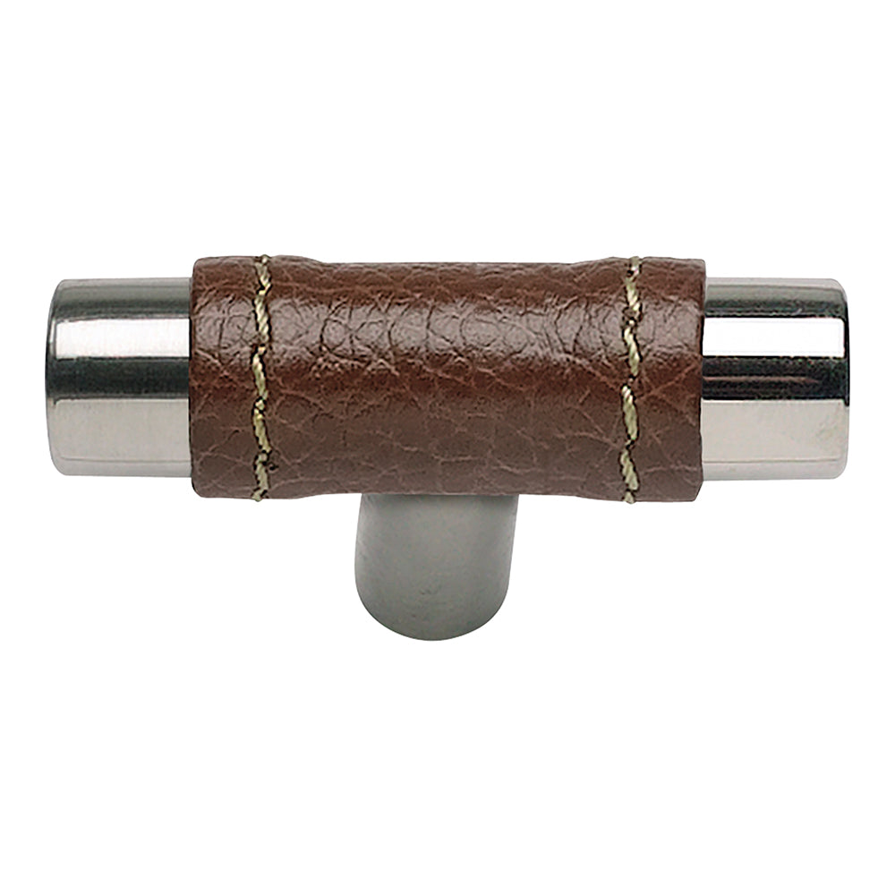 Zanzibar Leather T-Knob-DirectCabinets.com