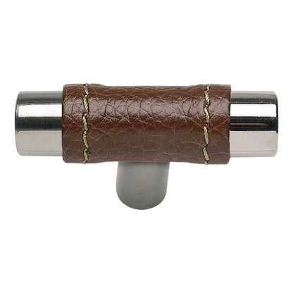 Zanzibar Leather T-Knob-DirectCabinets.com