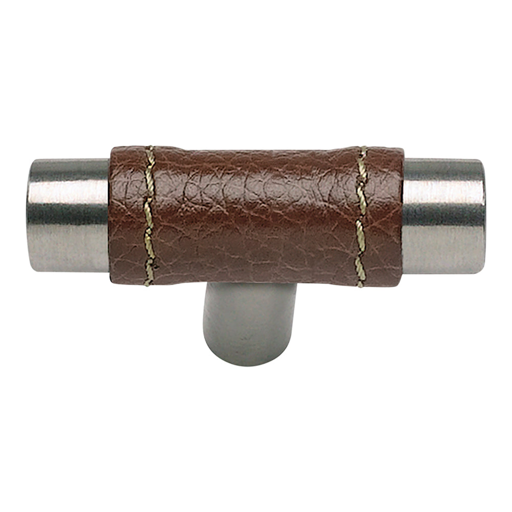 Zanzibar Leather T-Knob-DirectCabinets.com