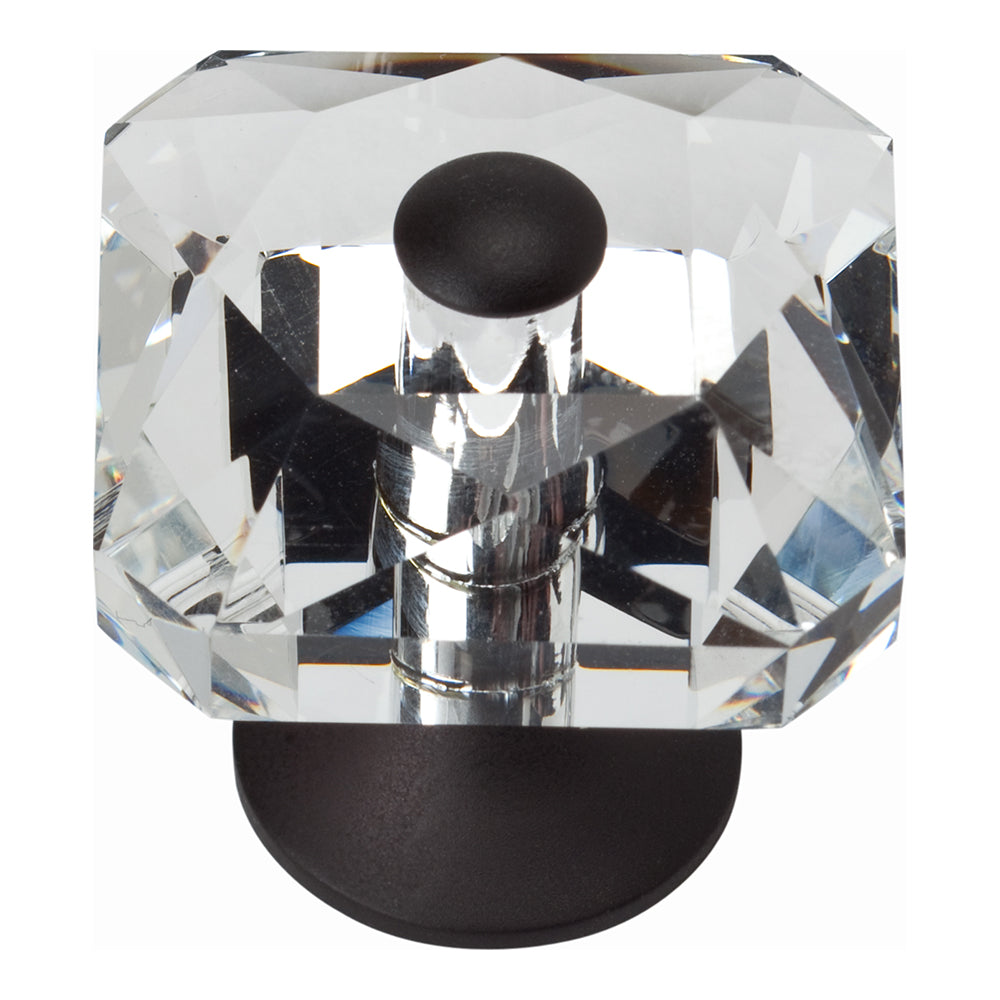 Crystal Square Knob-DirectCabinets.com