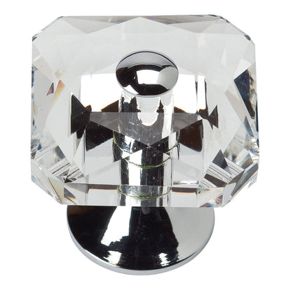 Crystal Square Knob-DirectCabinets.com