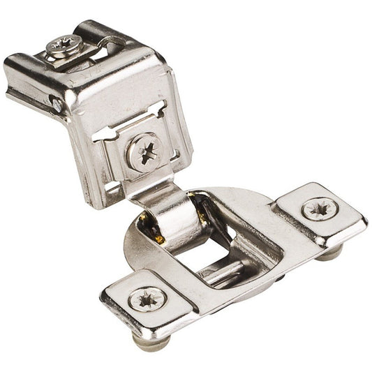 Hardware Resources Economical 1-1/2" Overlay Self-close Compact Hinges-DirectCabinets.com