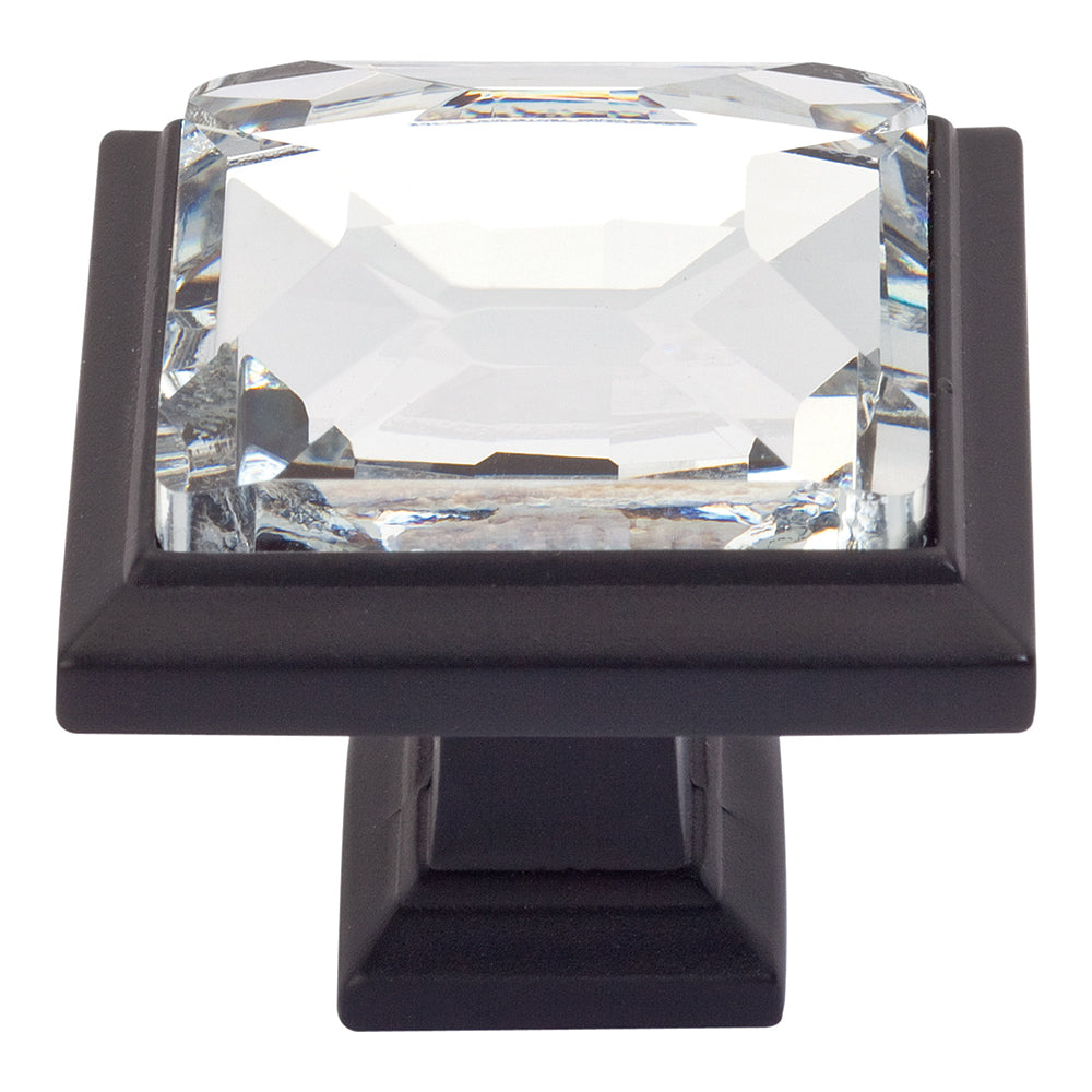 Legacy Crystal Square Knob-DirectCabinets.com