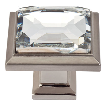 Legacy Crystal Square Knob-DirectCabinets.com