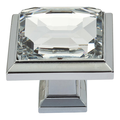 Legacy Crystal Square Knob-DirectCabinets.com