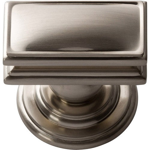 Atlas Campaign Rectangle Knob 1 1/2 Inch-DirectCabinets.com