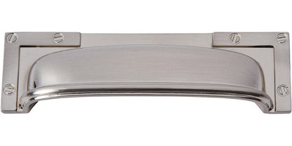 Atlas Campaign L-Bracket Cup Pull 3 3/4 Inch-DirectCabinets.com