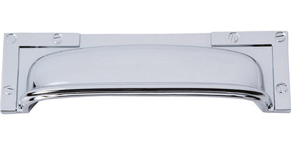 Atlas Campaign L-Bracket Cup Pull 3 3/4 Inch-DirectCabinets.com
