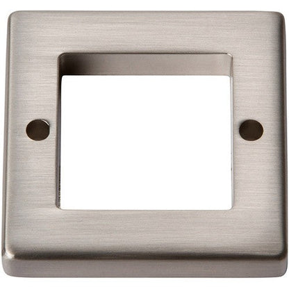 Atlas Homewares Tableau Square Base 1-7/16", Available in 4 Colors-DirectCabinets.com