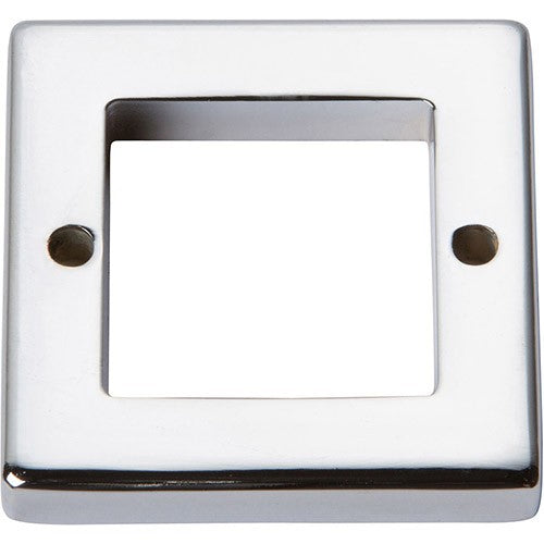 Atlas Homewares Tableau Square Base 1-7/16", Available in 4 Colors-DirectCabinets.com