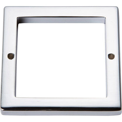 Atlas Homewares Tableau Square Base 2-1/2", Available in 4 finishes-DirectCabinets.com