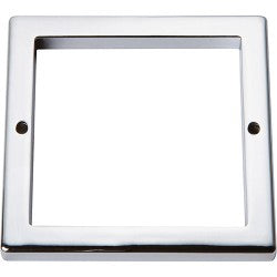Atlas Homewares Tableau Square Base 3", Available in 4 Finishes-DirectCabinets.com