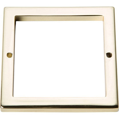 Atlas Homewares Tableau Square Base 3", Available in 4 Finishes-DirectCabinets.com