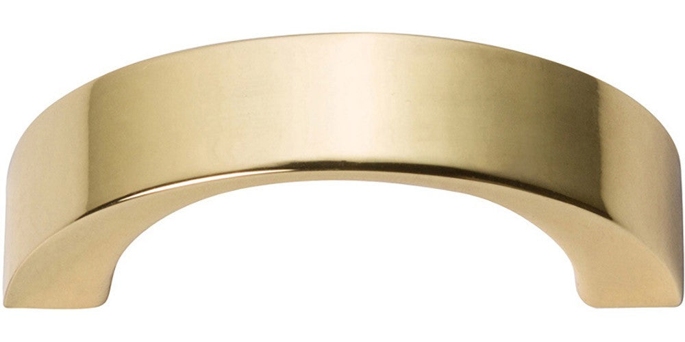 Atlas Homewares Tableau Curved Handle 1-7/16", Available in 4 finishes-DirectCabinets.com