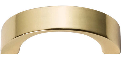 Atlas Homewares Tableau Curved Handle 1-7/16", Available in 4 finishes-DirectCabinets.com