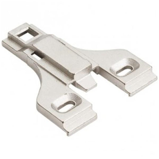 Hardware Resources Heavy Duty 6 mm Non-Cam Adjustable Zinc Die Cast Plate without Screws-DirectCabinets.com