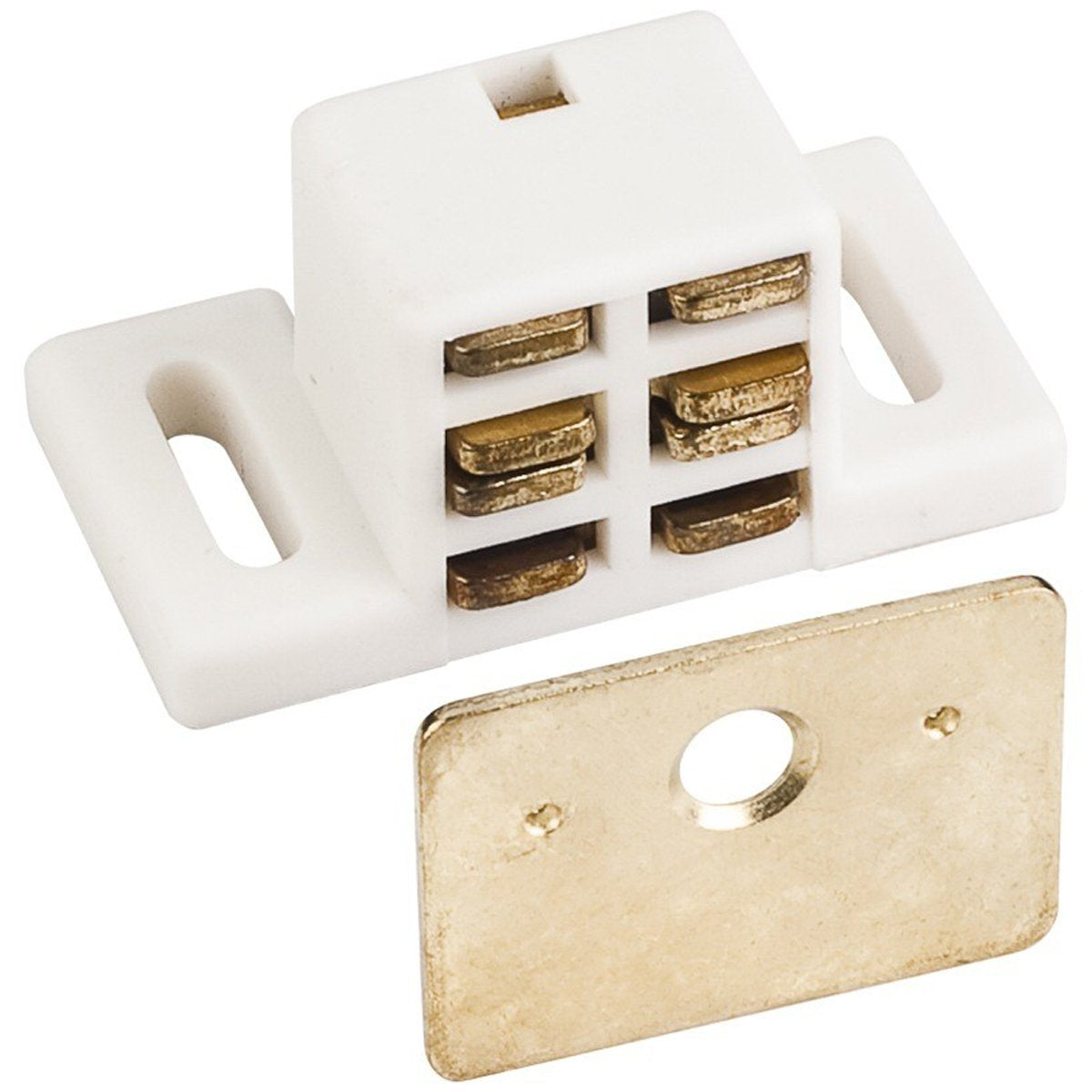 Hardware Resources 25lb Single Magnetic Catch Bulk Kit-DirectCabinets.com