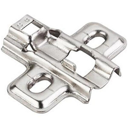 Hardware Resources Standard Duty Non-Cam Adjustable Steel Plate without Screws-DirectCabinets.com