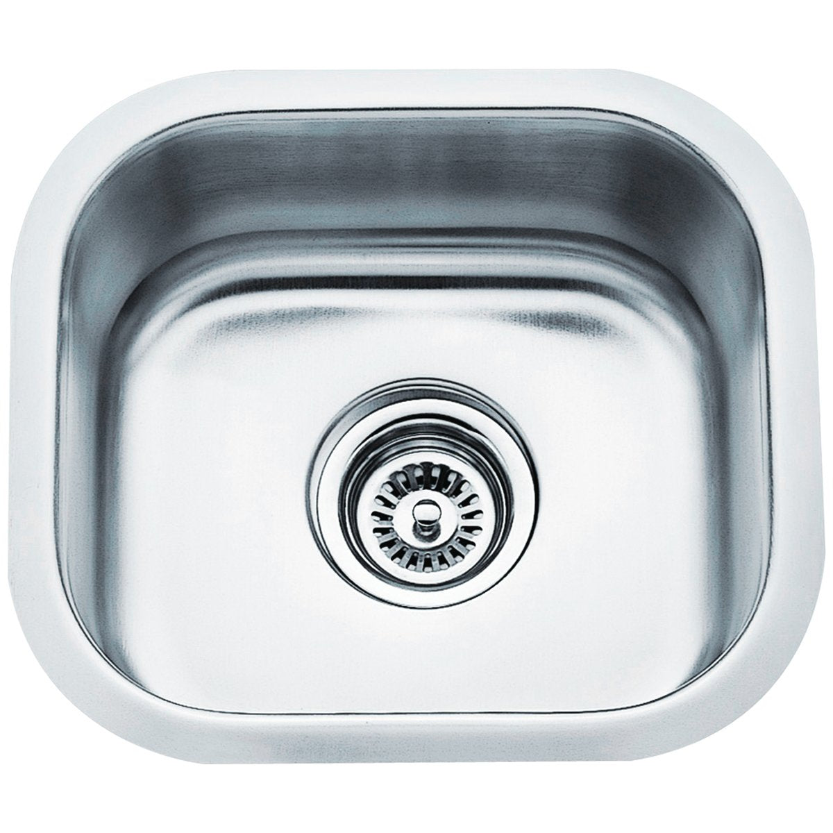 Hardware Resources 18 Gauge Stainless Steel Undermount Bar Sink-DirectCabinets.com