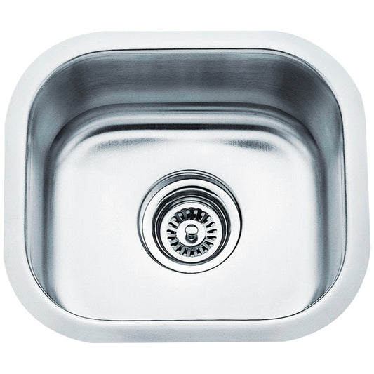 Hardware Resources 18 Gauge Stainless Steel Undermount Bar Sink-DirectCabinets.com
