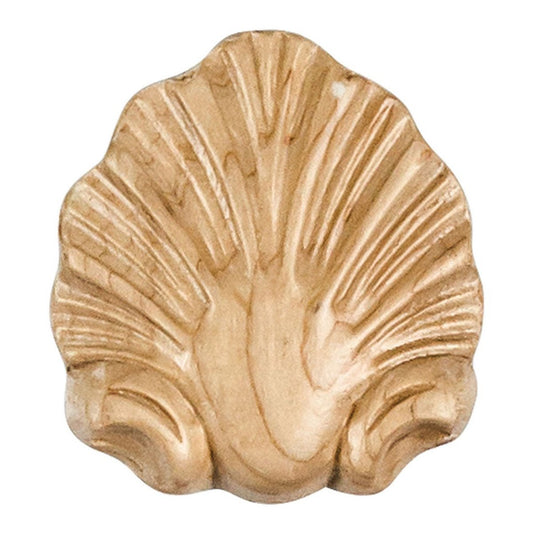 Hardware Resources 2-1/2" x 1/2" x 2-3/4" Cherry Shell Applique-DirectCabinets.com