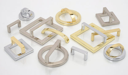 Atlas Homewares Tableau Curved Handle 2-1/2", Available in 4 Finishes-DirectCabinets.com