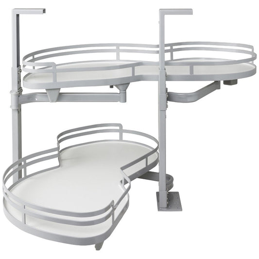 Hardware Resources Grey Blind Corner Swing Out-DirectCabinets.com