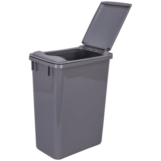 Hardware Resources Gray Lid for 35 Quart Plastic Waste Container-DirectCabinets.com