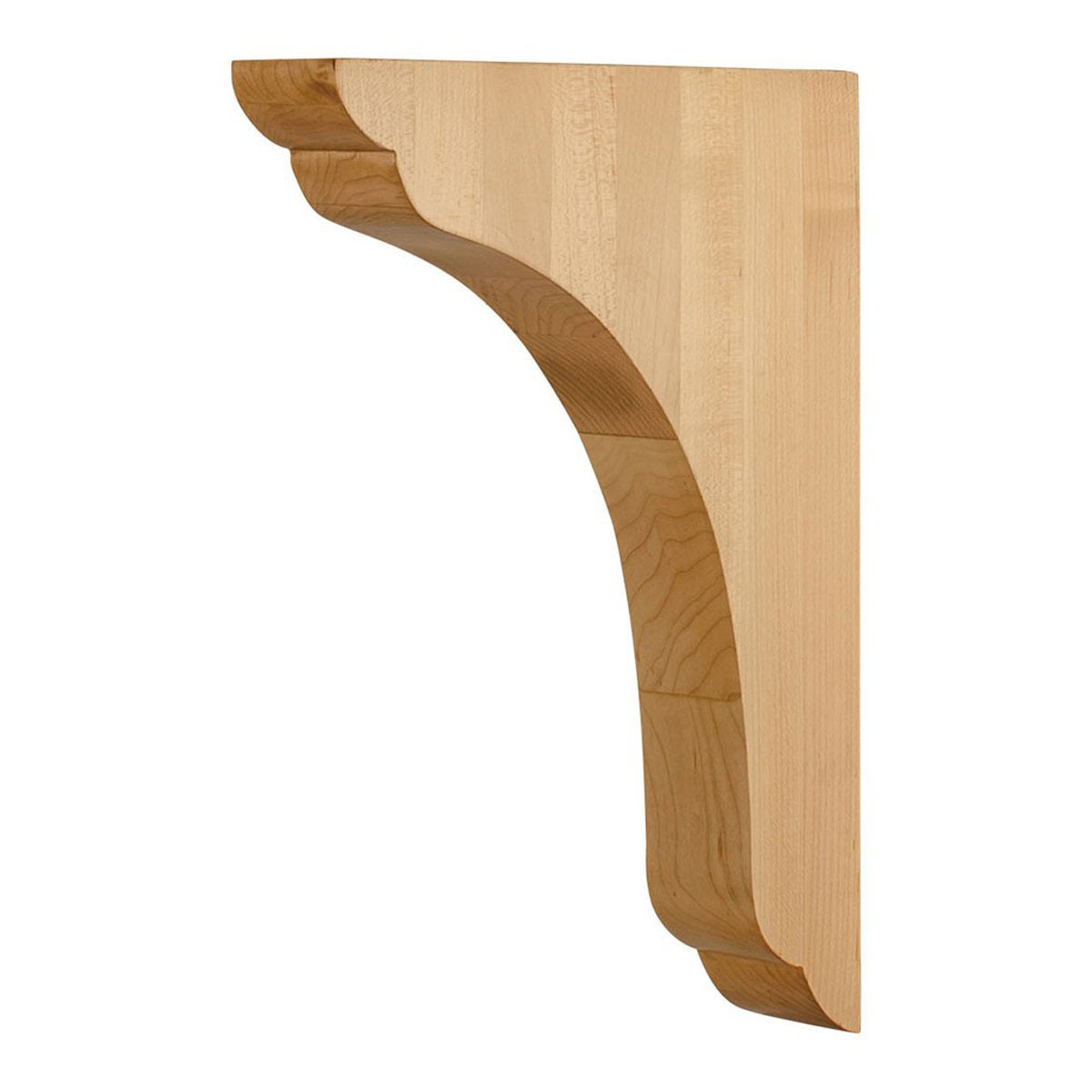 Hardware Resources Alder Wood Bar Bracket-DirectCabinets.com