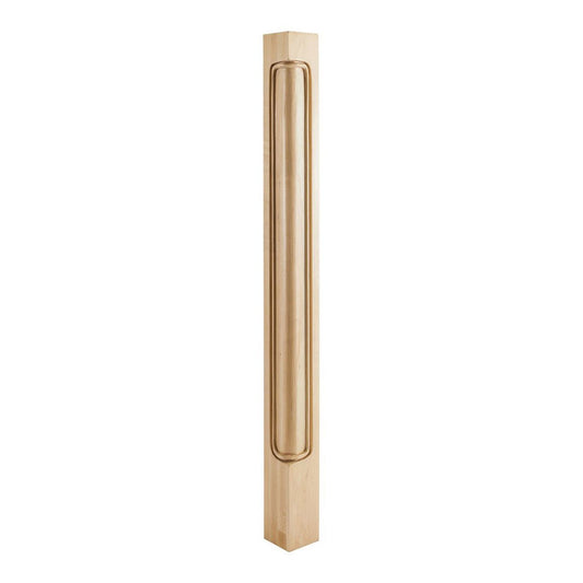Hardware Resources Traditional Hard Maple Beaded Corner Post-DirectCabinets.com