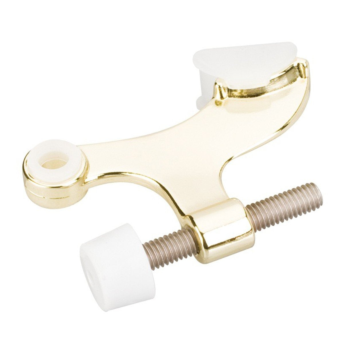 Hardware Resources Hinge Pin Door Stop with Self-Adjusting Pad-DirectCabinets.com