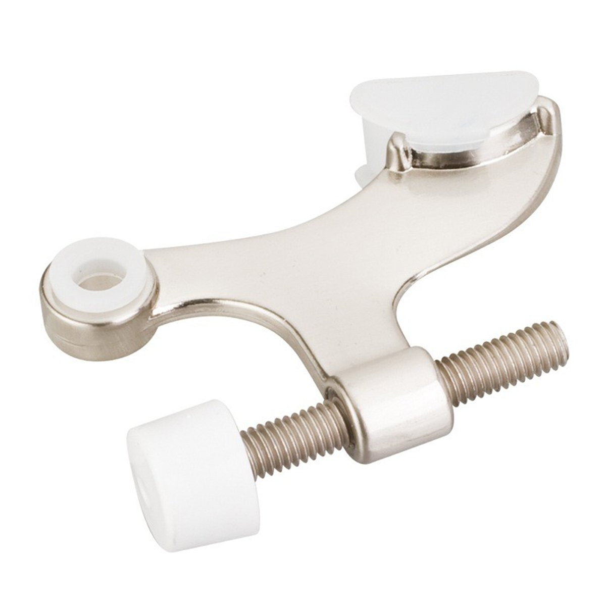 Hardware Resources Hinge Pin Door Stop with Self-Adjusting Pad-DirectCabinets.com