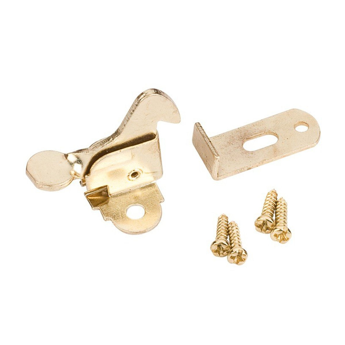 Hardware Resources Elbow Catch Polybagged with Screws-DirectCabinets.com