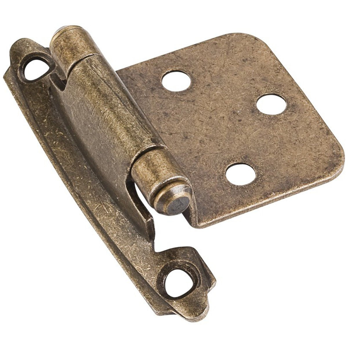 Hardware Resources Flush Hinge, Face Frame, Self Closing Hinge-DirectCabinets.com