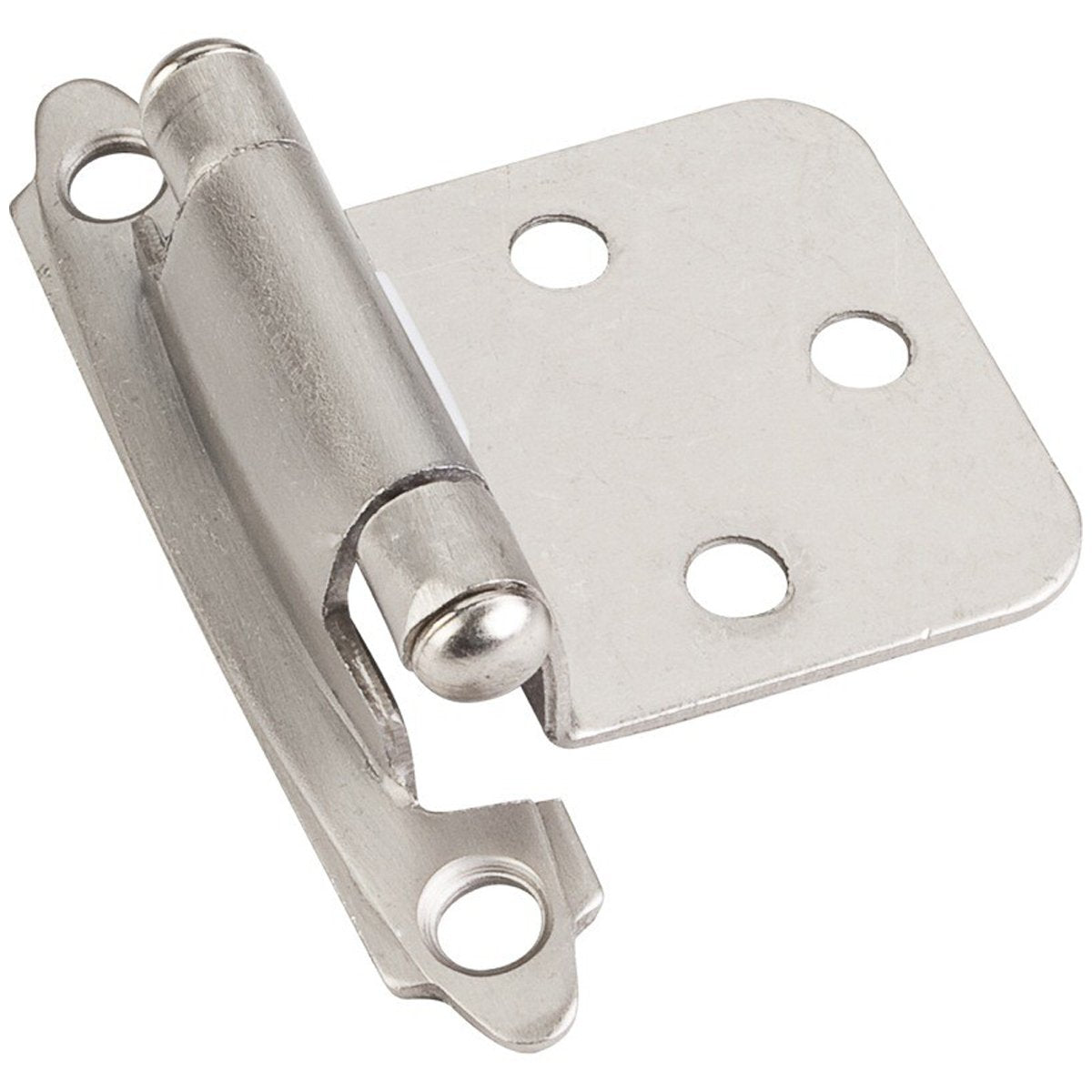 Hardware Resources Flush Hinge, Face Frame, Self Closing Hinge-DirectCabinets.com