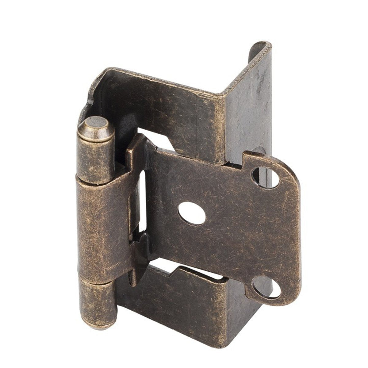 Hardware Resources 1/2" Overlay, 3/4" Frame Full Wrap Self Closing Hinge without Screws-DirectCabinets.com