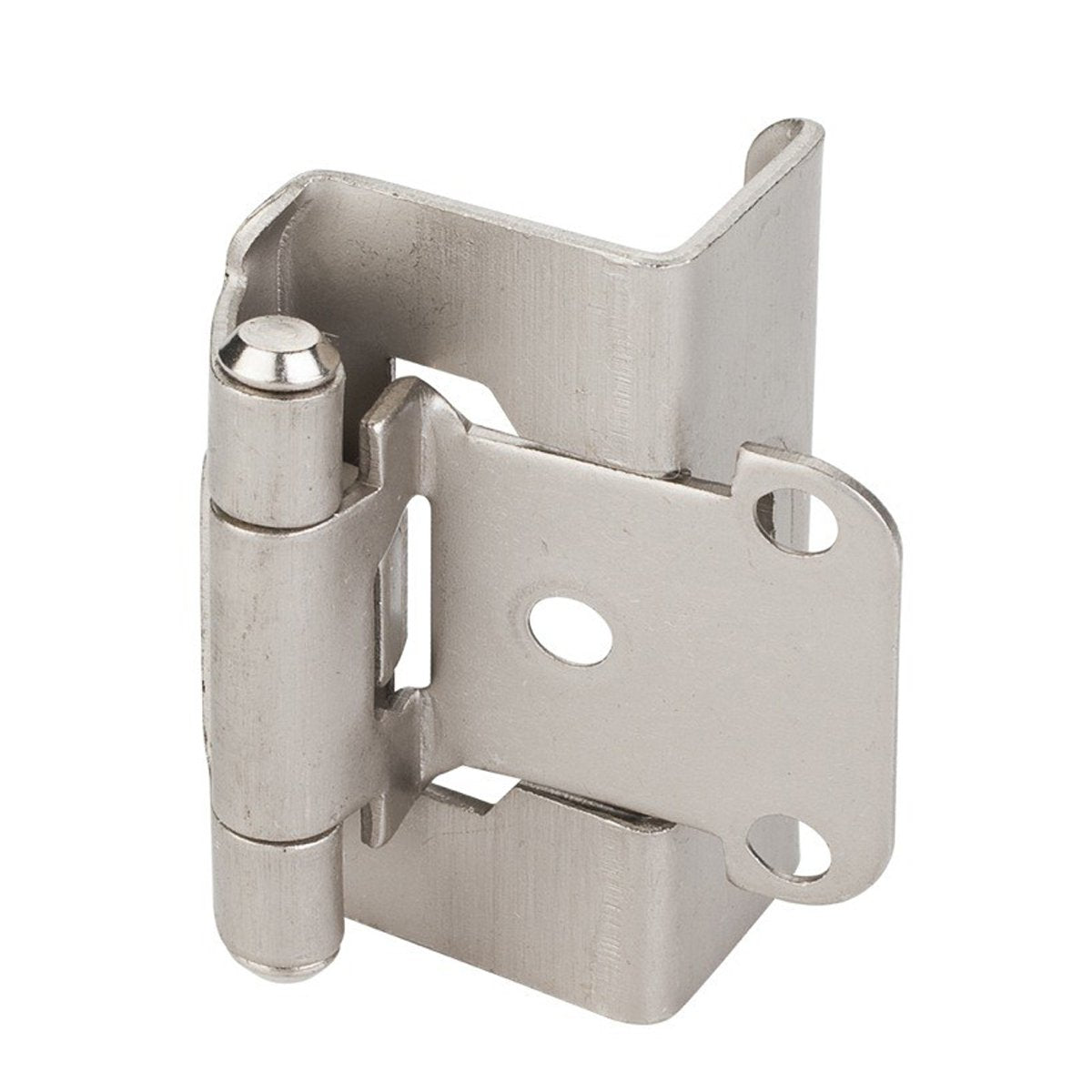 Hardware Resources 1/2" Overlay, 3/4" Frame Full Wrap Self Closing Hinge without Screws-DirectCabinets.com