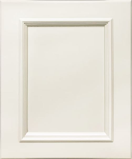 Fabuwood Allure Series, Imperio Dove (off white painted door) Small Sample door