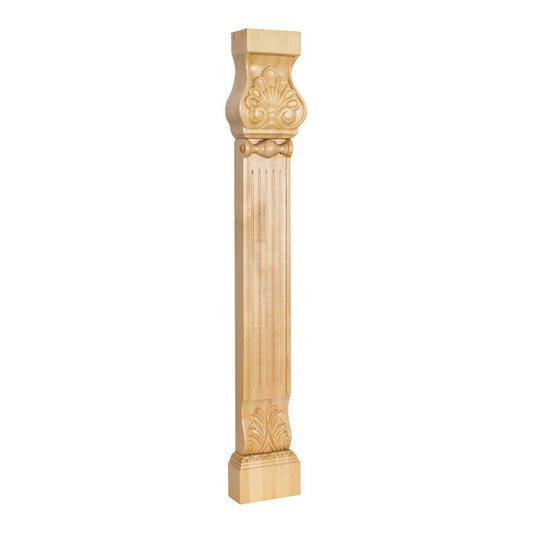 Hardware Resources Acanthus and Shell Pilaster-DirectCabinets.com