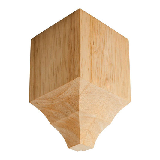 Hardware Resources Moulding Cornice Block, Outside Corner-DirectCabinets.com