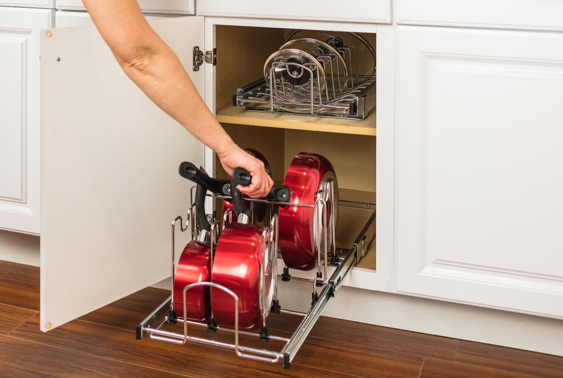 Cookware Pull Out Organizer-DirectCabinets.com