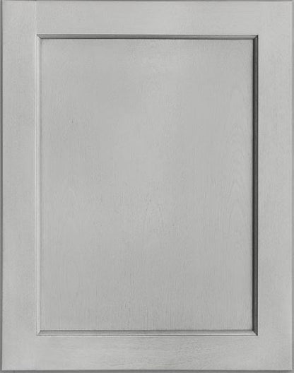 Fabuwood Quest Series, Metro Mist (light gray stain) Partial Overlay Small Sample Door