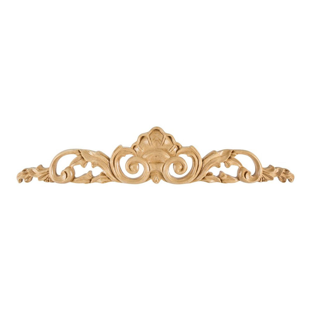Hardware Resources Cherry Hand Carved Shell Onlay-DirectCabinets.com