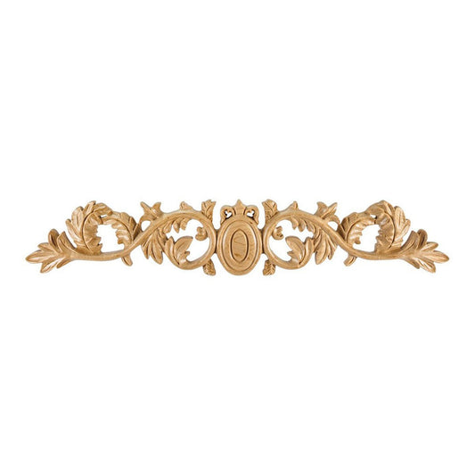 Hardware Resources Cherry Hand Carved Acanthus and Egg Onlay-DirectCabinets.com