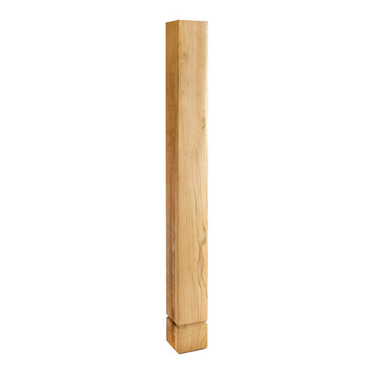 Hardware Resources Alder Shaker Post with "V" Groove-DirectCabinets.com