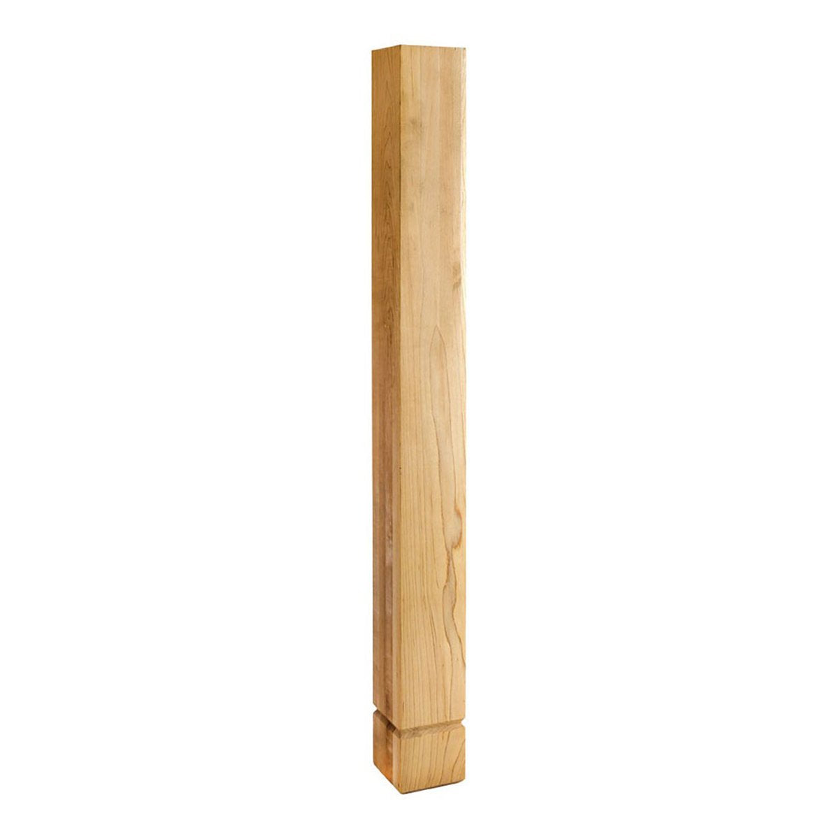 Hardware Resources Hard Maple Shaker Post with "V" Groove-DirectCabinets.com