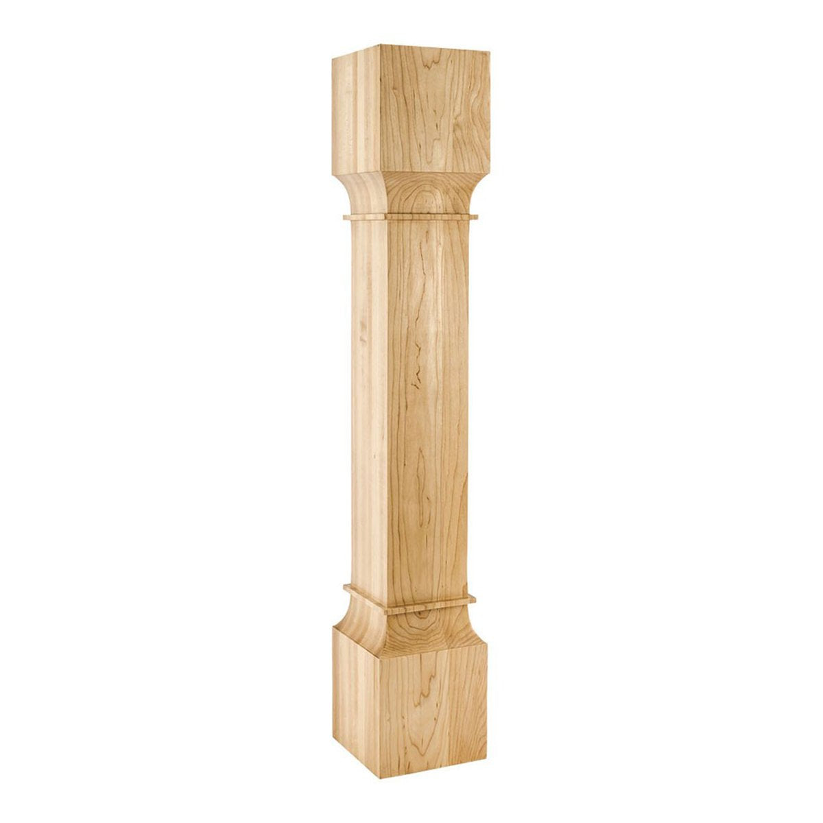 Hardware Resources Square Natural Hard Maple Post-DirectCabinets.com